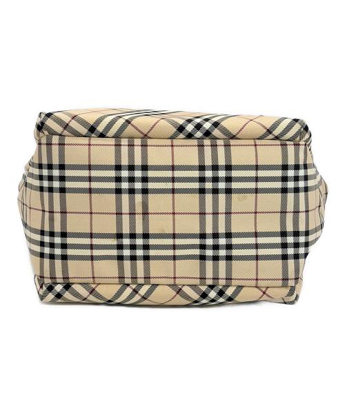 BURBERRY BLUE LABEL（バーバリー ブルー レーベル）BURBERRY BLUE LABEL (バーバリー ブルー レーベル) ハンドバッグ ベージュの古着・服飾アイテム