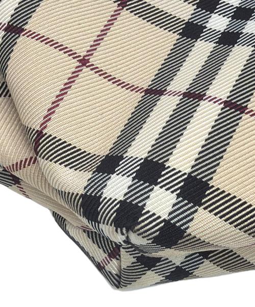 BURBERRY BLUE LABEL（バーバリー ブルー レーベル）BURBERRY BLUE LABEL (バーバリー ブルー レーベル) ハンドバッグ ベージュの古着・服飾アイテム