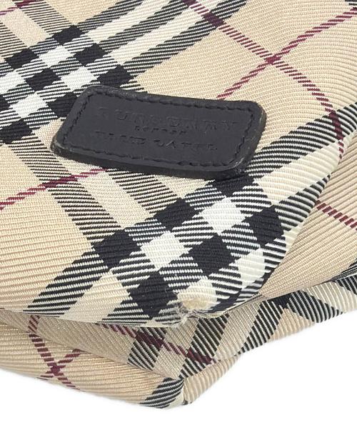 BURBERRY BLUE LABEL（バーバリー ブルー レーベル）BURBERRY BLUE LABEL (バーバリー ブルー レーベル) ハンドバッグ ベージュの古着・服飾アイテム