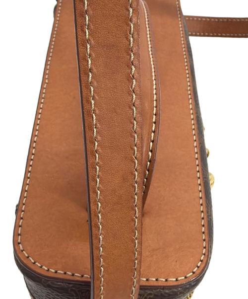 CELINE（セリーヌ）CELINE (セリーヌ) バニティバッグ ブラウンの古着・服飾アイテム