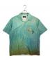 X-LARGE（エクストララージ）の古着「KINGYO SKIN SHIRT/「きんぎょ スキン シャツ/半袖シャツ」｜グリーン
