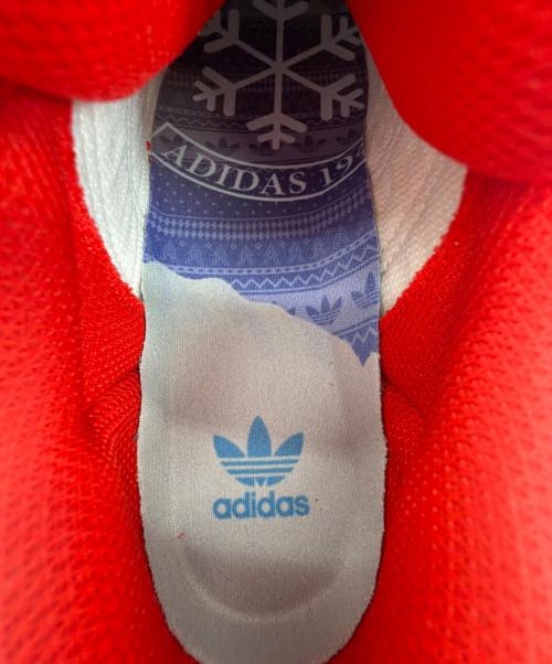 adidas（アディダス）adidas (アディダス) スニーカー ホワイト×レッド サイズ:SIZE 22.5cmの古着・服飾アイテム