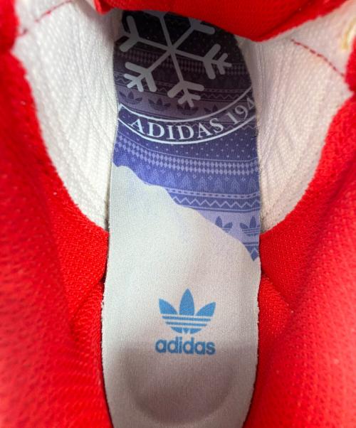 adidas（アディダス）adidas (アディダス) スニーカー ホワイト×レッド サイズ:SIZE 22.5cmの古着・服飾アイテム