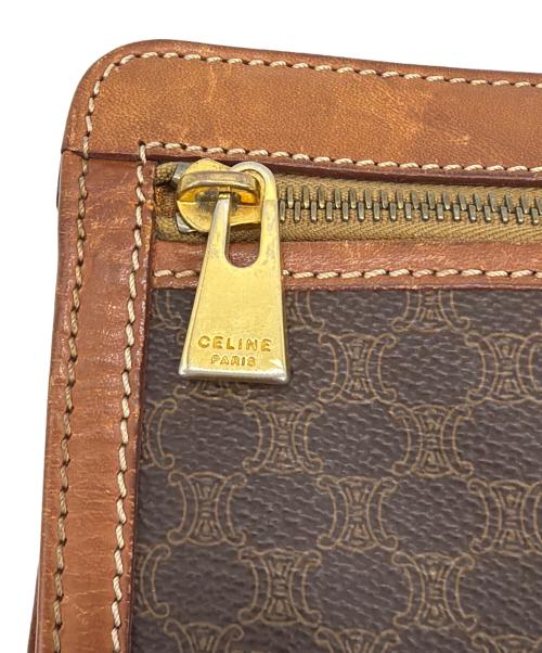 CELINE（セリーヌ）CELINE (セリーヌ) セカンドバッグ ブラウンの古着・服飾アイテム