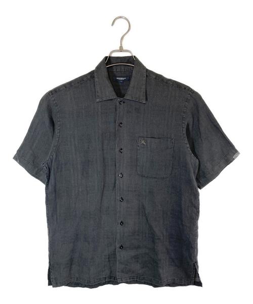 BURBERRY LONDON（バーバリーロンドン）BURBERRY LONDON (バーバリーロンドン) 半袖シャツ ブラック サイズ:Sの古着・服飾アイテム