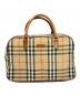 BURBERRY（バーバリー）の古着「ミニボストンバッグ」｜ブラウン