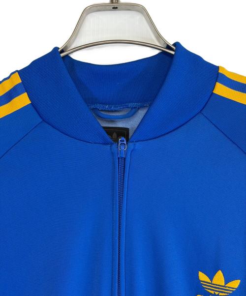 adidas Originals（アディダスオリジナル）adidas Originals (アディダスオリジナル) トラックジャケット ブルー×イエロー サイズ:SIZE 0（S）の古着・服飾アイテム
