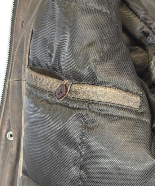 Eddie Bauer（エディーバウアー）Eddie Bauer (エディーバウアー) フライトジャケット ブラウン サイズ:SIZE Sの古着・服飾アイテム