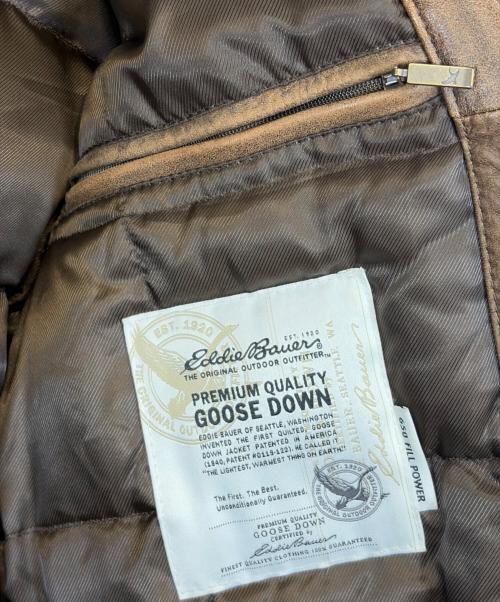 Eddie Bauer（エディーバウアー）Eddie Bauer (エディーバウアー) フライトジャケット ブラウン サイズ:SIZE Sの古着・服飾アイテム