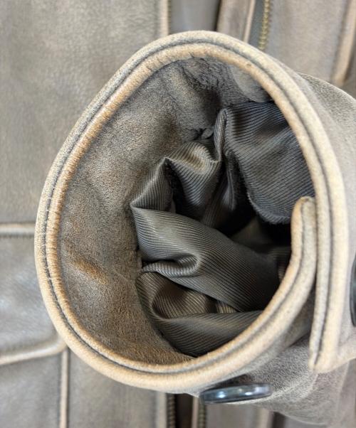 Eddie Bauer（エディーバウアー）Eddie Bauer (エディーバウアー) フライトジャケット ブラウン サイズ:SIZE Sの古着・服飾アイテム