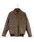 Eddie Bauer（エディーバウアー）の古着「フライトジャケット」｜ブラウン