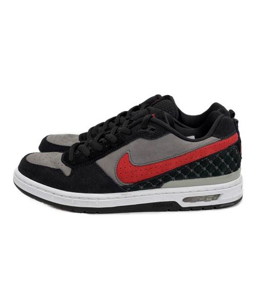 NIKE SB（ナイキエスビー）NIKE SB (ナイキエスビー) ローカットスニーカー/PAUL RODRIGUEZ ZOOM AIR LOW/ポール・ロドリゲス ズーム エア ロー ブラック×グレー サイズ:SIZE 26.5cmの古着・服飾アイテム