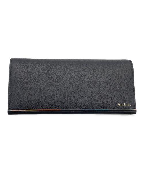 PAUL SMITH（ポールスミス）Paul Smith (ポールスミス) 長財布 ブラックの古着・服飾アイテム