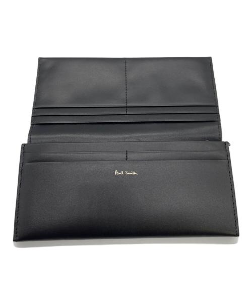 PAUL SMITH（ポールスミス）Paul Smith (ポールスミス) 長財布 ブラックの古着・服飾アイテム