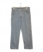 LEVI'Sリーバイス）の古着「ペインターパンツ」｜ホワイト×ブルー