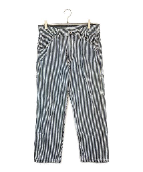 LEVI'S（リーバイス）LEVI'S (リーバイス) ペインターパンツ ホワイト×ブルー サイズ:SIZE 81cm (W32)の古着・服飾アイテム
