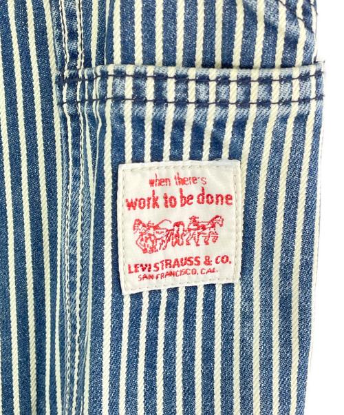 LEVI'S（リーバイス）LEVI'S (リーバイス) ペインターパンツ ホワイト×ブルー サイズ:SIZE 81cm (W32)の古着・服飾アイテム