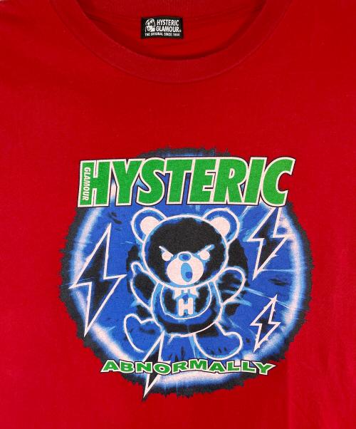 Hysteric Glamour（ヒステリックグラマー）Hysteric Glamour (ヒステリックグラマー) 半袖カットソー レッド サイズ:SIZE Freeの古着・服飾アイテム