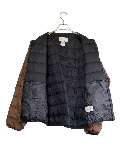 Columbia（コロンビア）Columbia (コロンビア) ダウンジャケット ブラウン サイズ:SIZE Mの古着・服飾アイテム