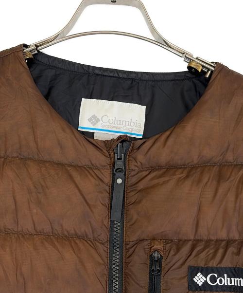 Columbia（コロンビア）Columbia (コロンビア) ダウンジャケット ブラウン サイズ:SIZE Mの古着・服飾アイテム