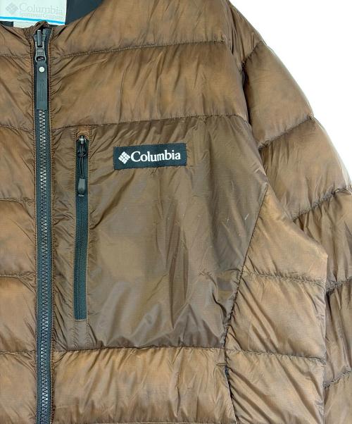 Columbia（コロンビア）Columbia (コロンビア) ダウンジャケット ブラウン サイズ:SIZE Mの古着・服飾アイテム