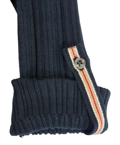 BURBERRY BLUE LABEL（バーバリー ブルー レーベル）BURBERRY BLUE LABEL (バーバリー ブルー レーベル) ポロシャツ ネイビー サイズ:SIZE 38（M)の古着・服飾アイテム