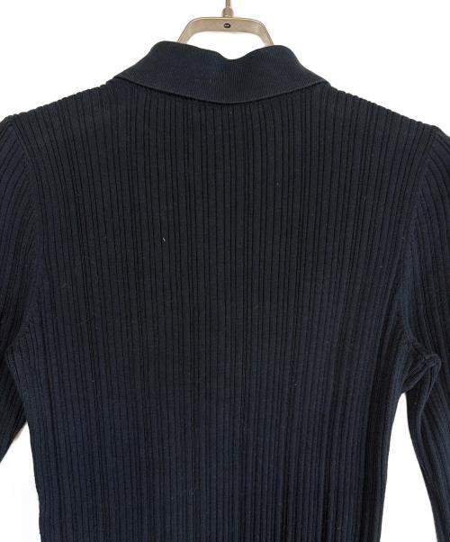 BURBERRY BLUE LABEL（バーバリー ブルー レーベル）BURBERRY BLUE LABEL (バーバリー ブルー レーベル) ポロシャツ ネイビー サイズ:SIZE 38（M)の古着・服飾アイテム