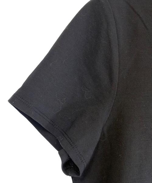 LANVIN SPORT（ランバン スポーツ）LANVIN SPORT (ランバン スポーツ) 半袖カットソー ブラック×ホワイト サイズ:SIZE 38（M)の古着・服飾アイテム