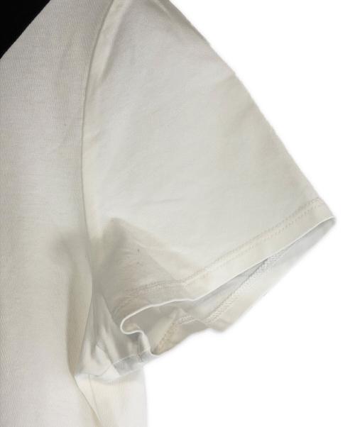 LANVIN SPORT（ランバン スポーツ）LANVIN SPORT (ランバン スポーツ) 半袖カットソー ブラック×ホワイト サイズ:SIZE 38（M)の古着・服飾アイテム