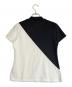 LANVIN SPORT (ランバン スポーツ) 半袖カットソー ブラック×ホワイト サイズ:SIZE 38（M)：4000円
