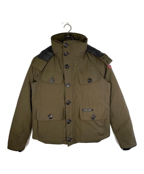 CANADA GOOSE（カナダグース）CANADA GOOSE (カナダグース) ダウンジャケット カーキ サイズ:Lの古着・服飾アイテム