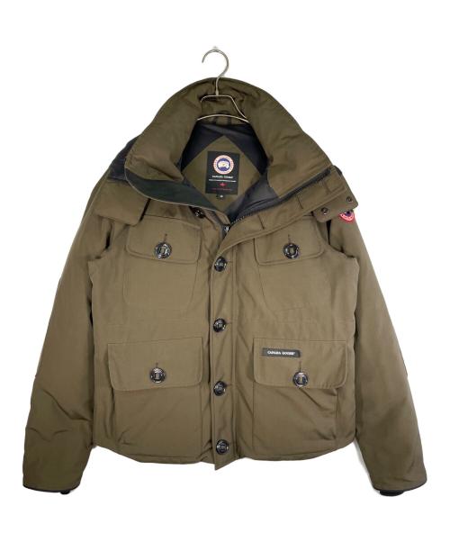 CANADA GOOSE（カナダグース）CANADA GOOSE (カナダグース) ダウンジャケット カーキ サイズ:Lの古着・服飾アイテム
