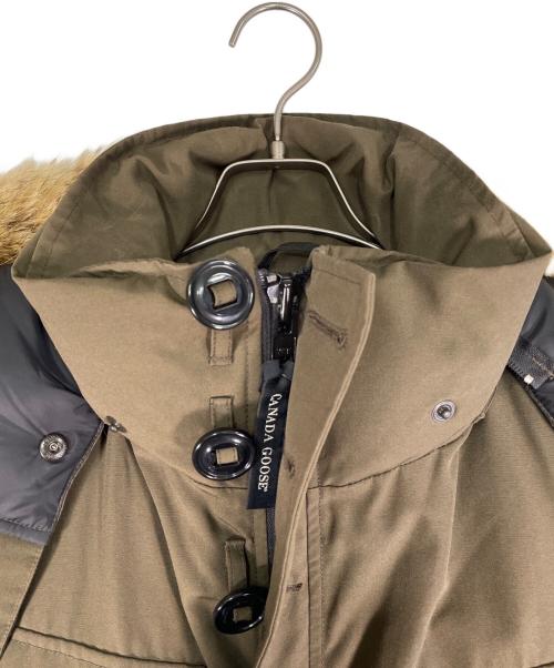 CANADA GOOSE（カナダグース）CANADA GOOSE (カナダグース) ダウンジャケット カーキ サイズ:Lの古着・服飾アイテム
