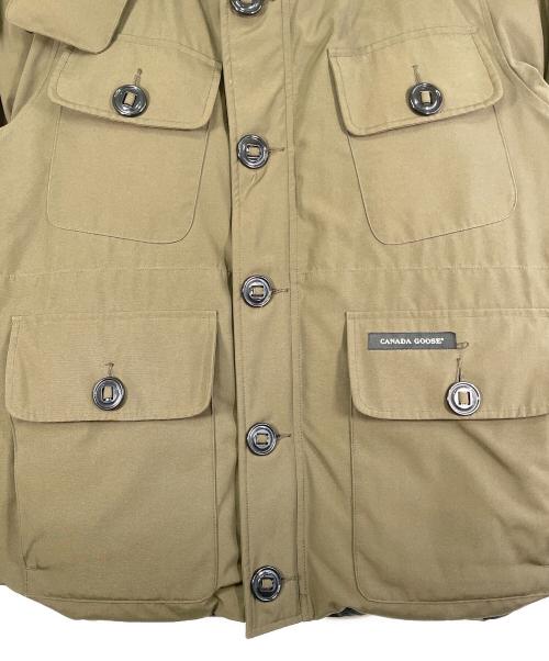 CANADA GOOSE（カナダグース）CANADA GOOSE (カナダグース) ダウンジャケット カーキ サイズ:Lの古着・服飾アイテム