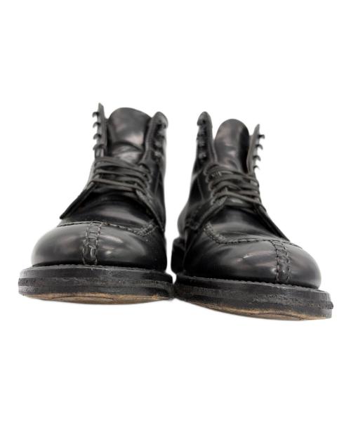 Alden（オールデン）ALDEN (オールデン) TANKER BOOTS ブラック サイズ:71/2D(25.5cm）の古着・服飾アイテム