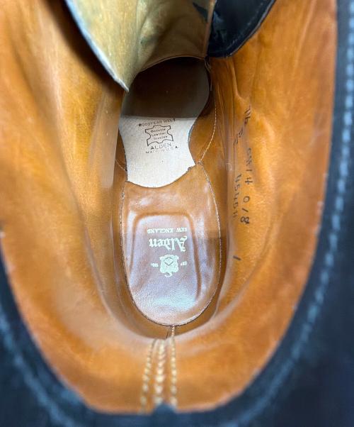 Alden（オールデン）ALDEN (オールデン) TANKER BOOTS ブラック サイズ:71/2D(25.5cm）の古着・服飾アイテム