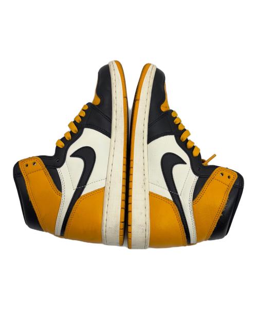 NIKE（ナイキ）NIKE (ナイキ) ハイカットスニーカー//エア ジョーダン ワン レトロ ハイ オージー ブラック×イエロー サイズ:SIZE 25cmの古着・服飾アイテム