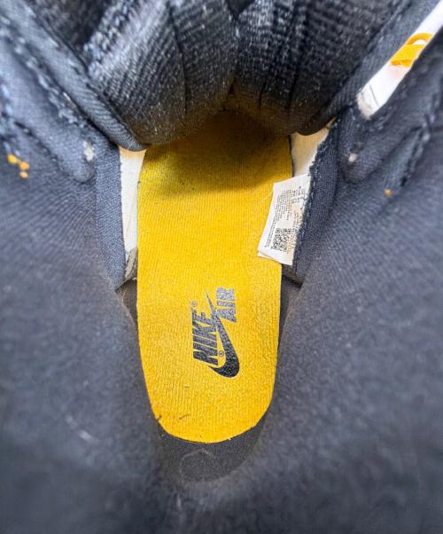 NIKE（ナイキ）NIKE (ナイキ) ハイカットスニーカー//エア ジョーダン ワン レトロ ハイ オージー ブラック×イエロー サイズ:SIZE 25cmの古着・服飾アイテム