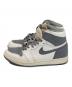 NIKE (ナイキ) ハイカットスニーカー/Air Jordan 1 High OG/エアー・ジョーダン・ワン・ハイ・オージー グレー×ホワイト サイズ:SIZE 25.5cm：9000円