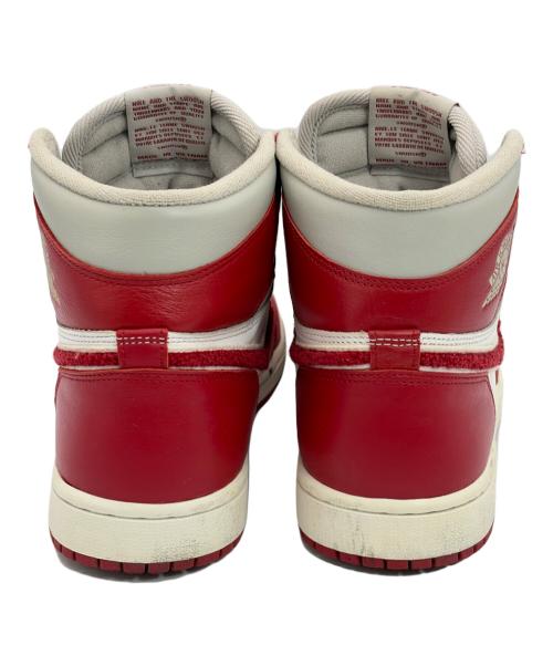 NIKE（ナイキ）NIKE (ナイキ) ハイカットスニーカー/Women's Air Jordan 1 High OG/ウィメンズ・エアー・ジョーダン・ワン・ハイ・オージー レッド×ホワイト サイズ:SIZE 25.5cmの古着・服飾アイテム