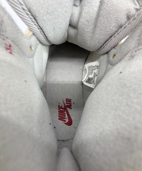 NIKE（ナイキ）NIKE (ナイキ) ハイカットスニーカー/Women's Air Jordan 1 High OG/ウィメンズ・エアー・ジョーダン・ワン・ハイ・オージー レッド×ホワイト サイズ:SIZE 25.5cmの古着・服飾アイテム