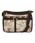 LeSportsac（レスポートサック）の古着「ショルダーバッグ」｜アイボリー×ブラウン