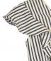 中古・古着 HER LIP TO (ハーリップトゥ) ノースリーブワンピース/Kerry Striped Ruffle Dress/ ホワイト×ネイビー サイズ:SIZE M：10000円