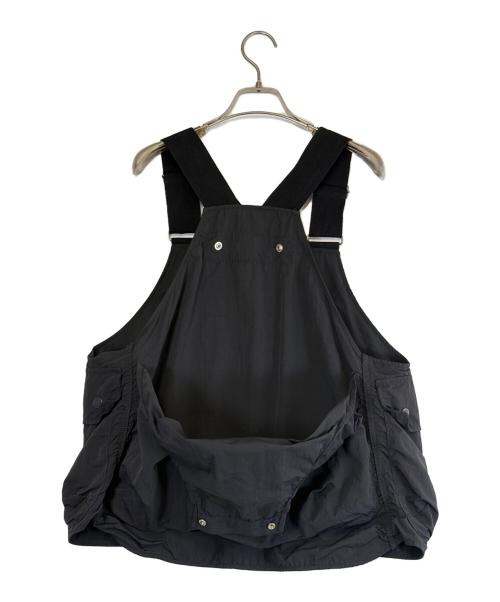 BEAMS BOY（ビームスボーイ）BEAMS BOY (ビームスボーイ) ナイロンハンティングベスト ブラック サイズ:不明の古着・服飾アイテム