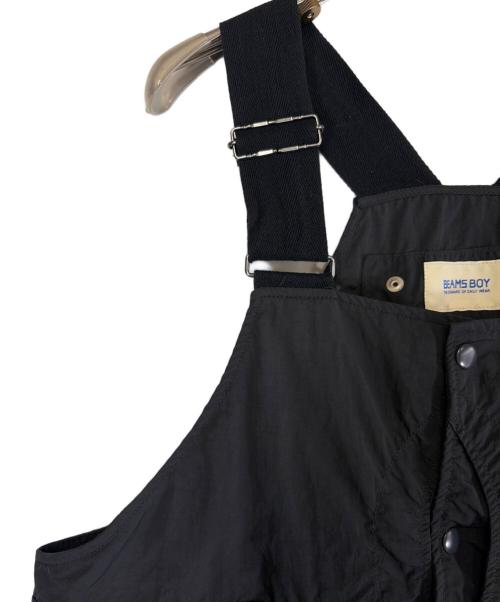 BEAMS BOY（ビームスボーイ）BEAMS BOY (ビームスボーイ) ナイロンハンティングベスト ブラック サイズ:不明の古着・服飾アイテム