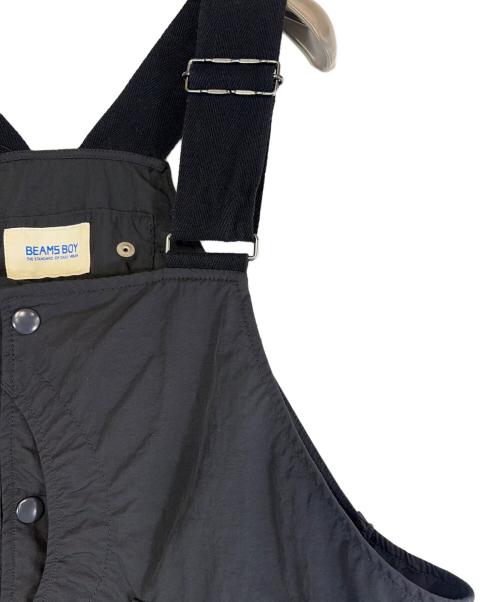 BEAMS BOY（ビームスボーイ）BEAMS BOY (ビームスボーイ) ナイロンハンティングベスト ブラック サイズ:不明の古着・服飾アイテム