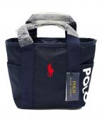 POLO RALPH LAURENポロ・ラルフローレン）の古着「ハンドバッグ」｜ネイビー
