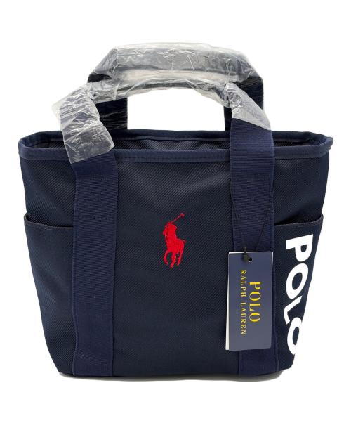POLO RALPH LAUREN（ポロ・ラルフローレン）POLO RALPH LAUREN (ポロ・ラルフローレン) ハンドバッグ ネイビー 未使用品の古着・服飾アイテム