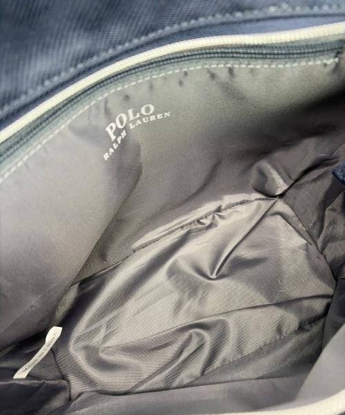 POLO RALPH LAUREN（ポロ・ラルフローレン）POLO RALPH LAUREN (ポロ・ラルフローレン) ハンドバッグ ネイビー 未使用品の古着・服飾アイテム