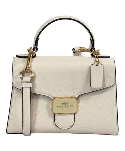 COACH（コーチ）COACH (コーチ) ハンドバッグ ホワイトの古着・服飾アイテム